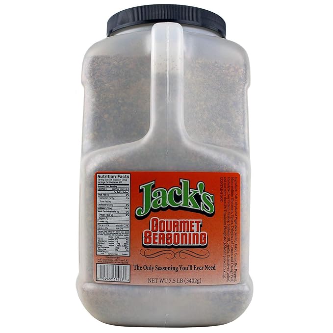 Jack's Seasoning 7.5lb Gourmet Special Blend Spices BBQ Rub Large Container