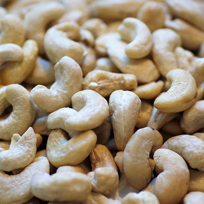 Lark Ellen Farm Sprouted Salted Cashews - Non GMO Healthy Keto Snacks Paleo Gluten Free Vegan Certified Organic Nut Sugar Free High Protein Kosher Low Glycemic 10 oz - 3 pack