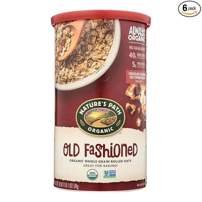 Country Choice Organic Old Fashion Oats 18 oz (Pack Of 6)6