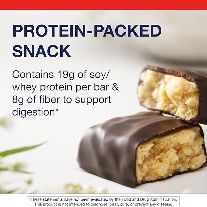 Metagenics Ultra Protein Bar - Protein Fitness Bar with 19 grams of Protein and 8 grams of Dietary Fiber Peanut Butter Flavor 12 Bars