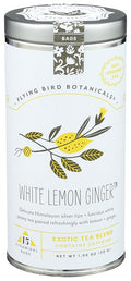 FLYING BIRD BOTANICALS White Lemon Ginger Tea 15 CT
