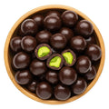 NY Spice Shop Dark Chocolate Covered Pistachios Candy - 8 Ounce Chocolate Pistachio Candy Candies - Gourmet Nuts Bites Movie Night Snacks - Nut Treats Snacks Variety Pack - Sweet Pistachio Candies