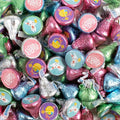 85 Pcs Easter Pals Candy Stickered Kisses Chocolate Party Favors (13.6oz Approx. 85 Pcs)