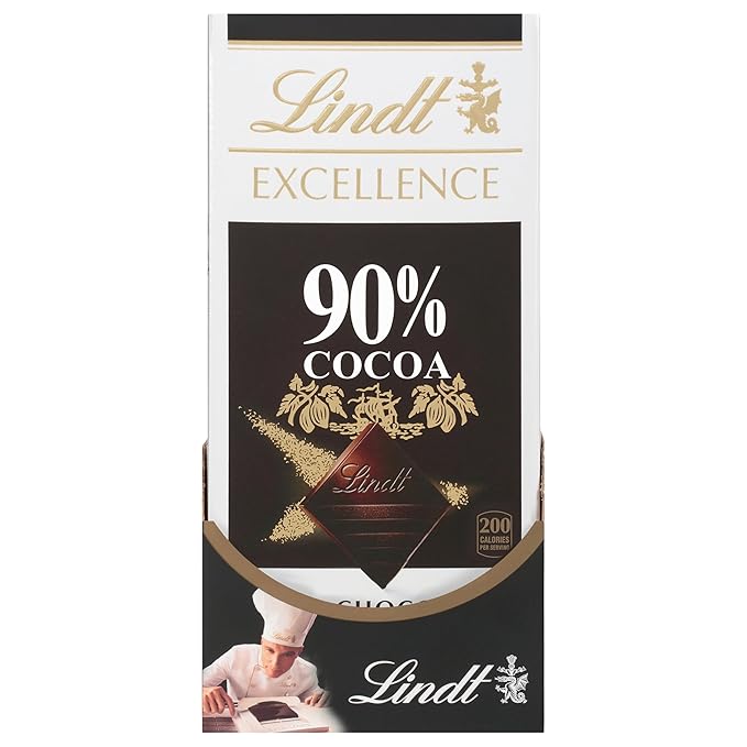 Lindt EXCELLENCE 90% Cocoa Dark Chocolate Candy Bar Dark Chocolate 3.5 oz. Bar