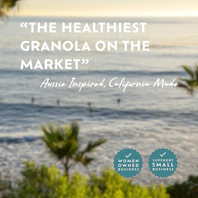Brekky Mix Granola | Low Sugar Breakfast Granola | No Refined Sugar No Seed Oils No Artificial Ingredients | All Natural Healthy Granola Cereal | 12oz (Choose Your Flavor) (1 Original)