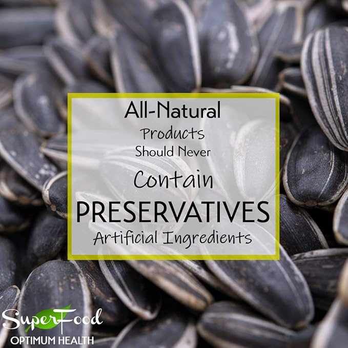 Unsalted Sunflower Seeds in Shell by Gerbs – 4 LBS - Top 11 Food Allergen Free &amp Non GMO - Premium Dry Roasted Whole Sunflower Seed – COG USA