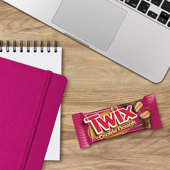 TWIX Cookie Dough Milk Chocolate Bars 1.36 oz (Pack of 20)
