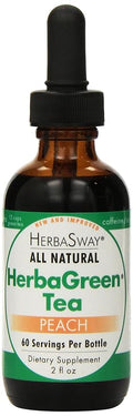 HerbaSway HerbaGreen Tea Impeccably Peach 2 Ounce