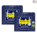 Kusmi Tea - Pack of 2 Boxes of Tea Bags - Anastasia - Organic Black Tea with Bergamot &amp Lemon - Flavored with Orange Blossom - Caffeinated Tea - Inspired by the Iconic Earl Grey Tea - 2x20 Tea Bag