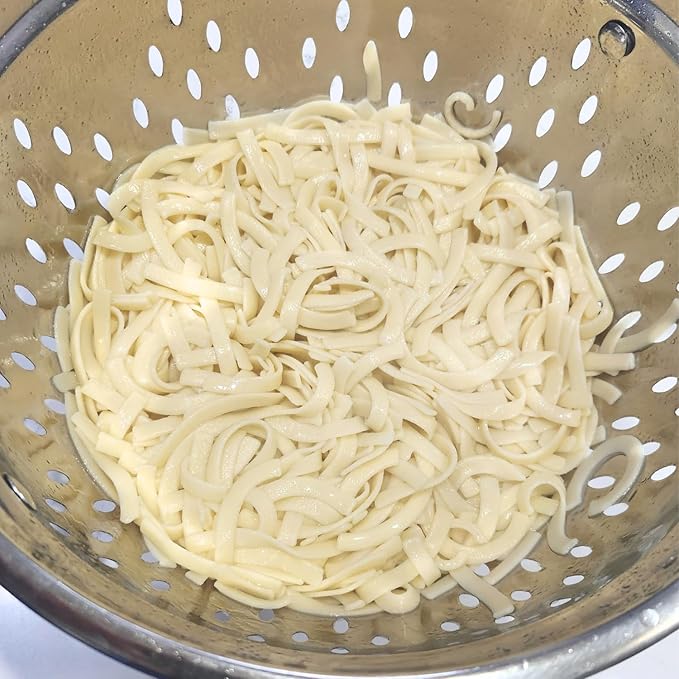 Farmhouse Preserve Gluten Free Medium Double Egg Yolk Noodles 10 Oz - Made with Rice Flour Pasta for Soup (10 Ounce (Pack of 2))