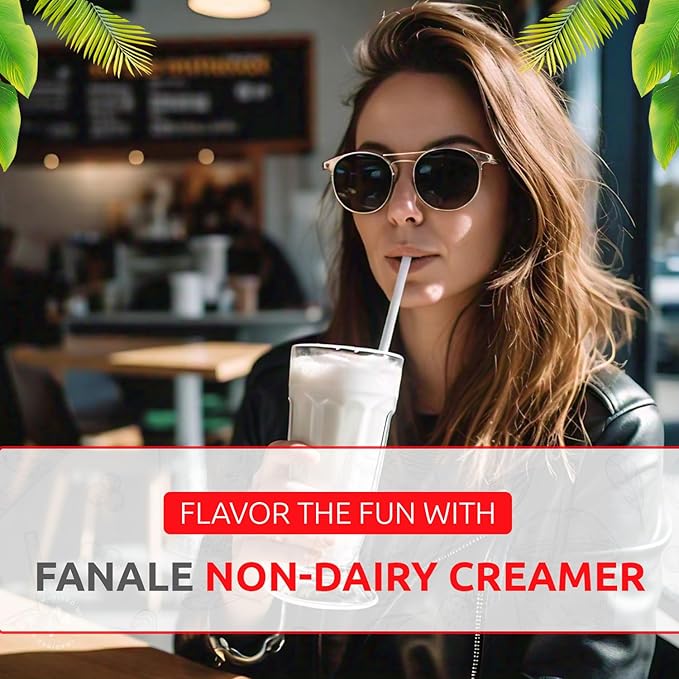 Fanale Premium Non-Dairy Creamer Bubble Tea Flavoring Powder | Perfect for Baking Smoothies Desserts and Drinks | Instant Flavoring Powder for Boba Milk Tea - 2.2 Pounds (Pack of 1)