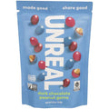 UNREAL Dark Chocolate Peanut Gems - Certified Vegan Fair Trade Non-GMO - Made with Gluten Free Ingredients and Colors from Nature - No Sugar Alcohols or Soy - 6 Bags