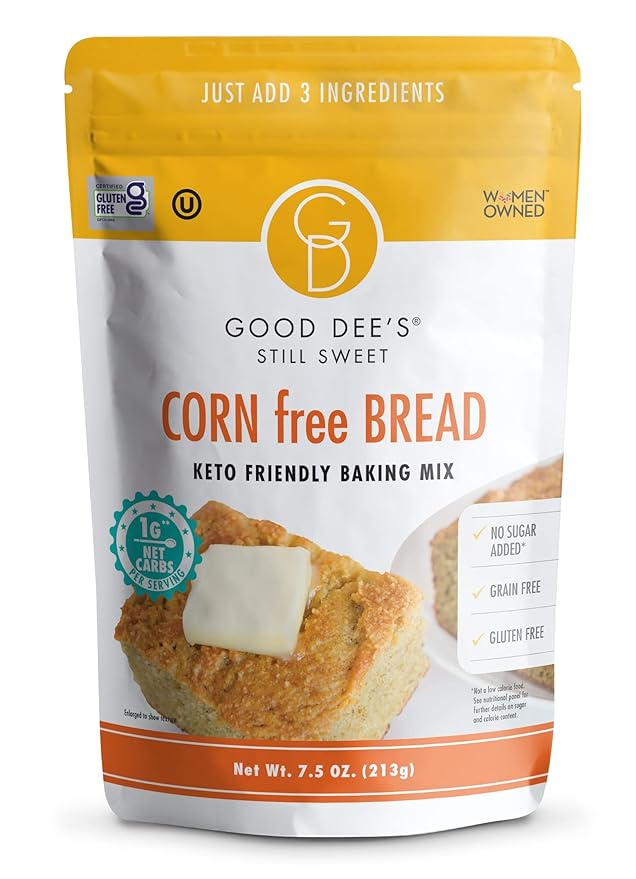 Keto Best Sellers - Chocolate Brownie Mix Carrot Cake &amp Muffin Mix Butter Pecan Cookie Mix Corn Free Bread Mix