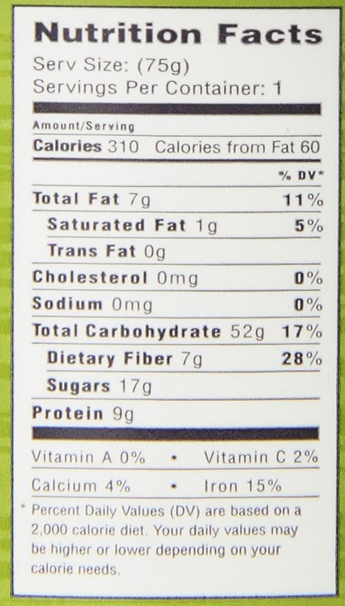 Modern Oats Apple Walnut Oatmeal 2.6 Ounce (Pack of 6)