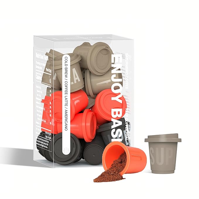 SATURNBIRD Premium Instant Coffee Medium/Dark Roast Mix Cold Brew/Latte/Americano 3 Customized Flavors 100% Arabica Blend 18 Counts for Camping Traveling Home Office 1.27 OZ