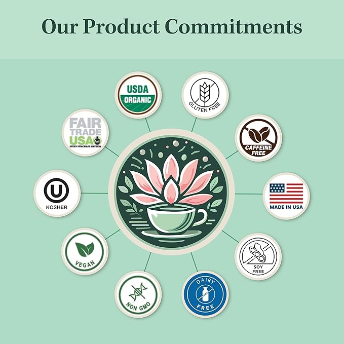 Jade Tea - Organic Liver Detox &amp Spleen Detox Tea - Organic Dandelion Root Tea Burdock Root Ginger Root &amp Orange Peel - Supports Liver Kindey Gallbladder &amp Spleen Health - USA Made