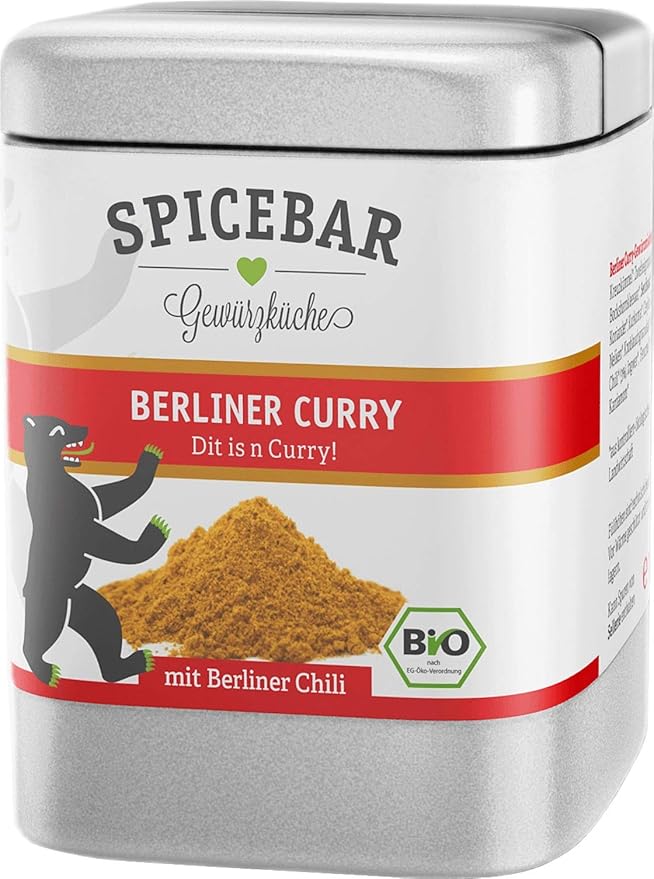 SPICEBAR BIO BERLIN CURRY SPICE 70 g - SEASONING for CURRYWURST | Germany