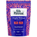 Folk Revival Maple Walnut Keto Instant 'Oatmeal' - 20g Protein 2g Net Carbs High Fiber Non GMO Gluten Free Made with Acorns - 19.4 Oz (550g) - 10 Servings Per Pouch