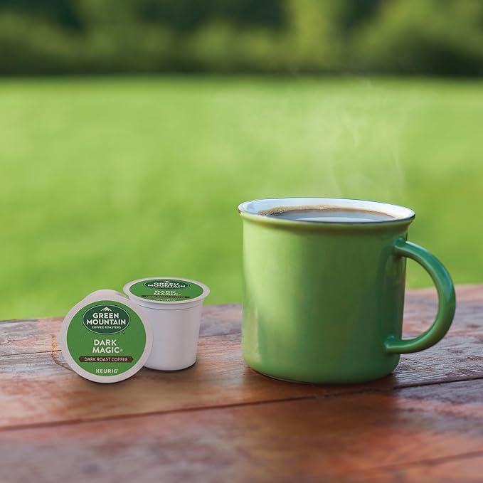 Green Mountain Coffee Dark Magic single serve K-Cup pods for Keurig brewers 24 Count (Pack of 2)