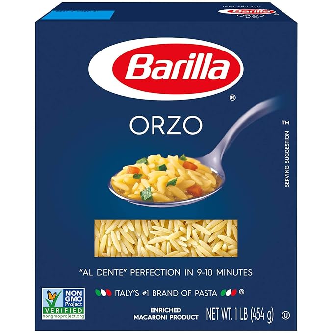 Orzo Pasta 16 Ounce -- 16 Case