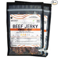Ace Organix Brisket Beef Jerky Sweet Heat – Sweet with Bold Spicy Kick – Premium High Protein Snack – Clean Ingredients No Added Nitrates – Made in USA (2 Pack)