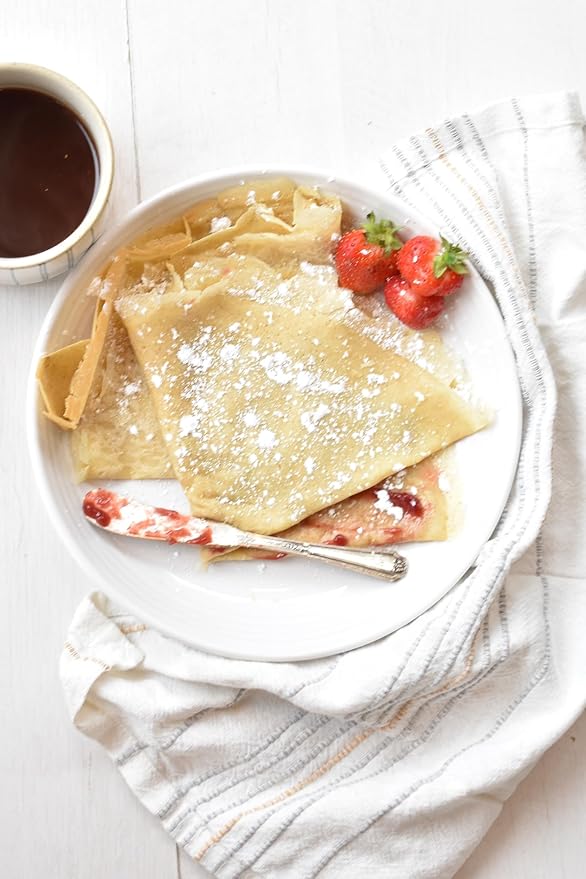 Josies Best Gluten Free Mixes Crepe Mix - 5lb Bulk Bag for GF Crepes - Certified Gluten Free - Dairy Free Made in Dedicated Facilities - American Family Owned and Made.