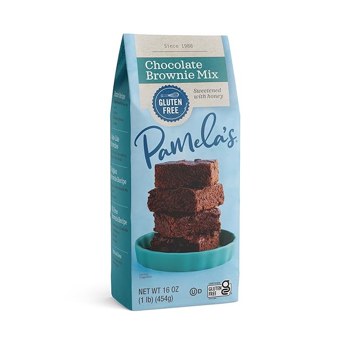 Pamela's Gluten Free Chocolate Brownie Mix 16 OZ
