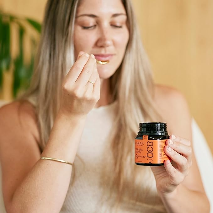 Egmont Honey Manuka Honey UMF 20+ MGO 830+ | 8.8 oz (250 g) | 100% Pure Authentic New Zealand Honey UMF &amp MGO Certified Non-GMO Kosher Traceable Recycled Jar Immune Support