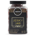 Aufschnitt Meats Beef Jerky Jar - Grass Fed Beef - Kosher and Keto Friendly - Gift Idea 8 oz Jar Original