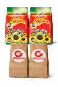 Martin Premium Roasted Sunflower Seeds 500 g × 2 Packs + 2 Unipromax Paper Bags for Husks – Kosher and Halal – Semechki Ot Martina – Unipromax Bandle (2 Pack)