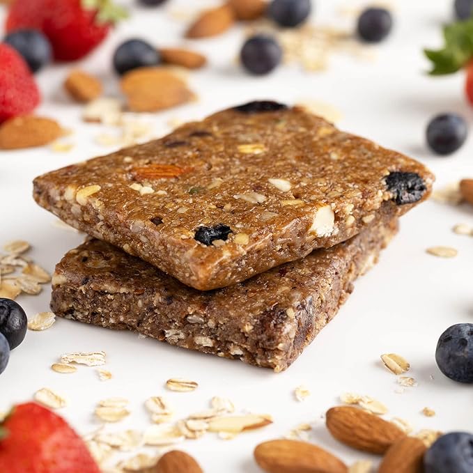 PROBAR - MEAL Bar Wholeberry Blast Non-GMO Gluten-Free Healthy Plant-Based Whole-Food Ingredients Natural Energy (12 Count)