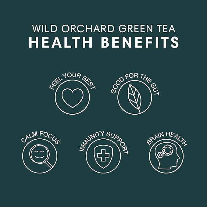 Wild Orchard Premium Grade Oolong Tea - 100% Regenerative Organic Certified - Sustainably &amp Regeneratively Cultivated on Jeju Island in South Korea - Loose Leaf Oolong Tea
