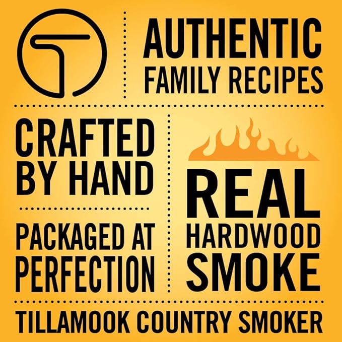 Tillamook Beef Jerky Country Smoker Teriyaki Deli Style Thin Sliced Slab Low Carb High Protein Ready to Eat Keto Snacks Chopped &amp Formed Slabs12 Count Tray