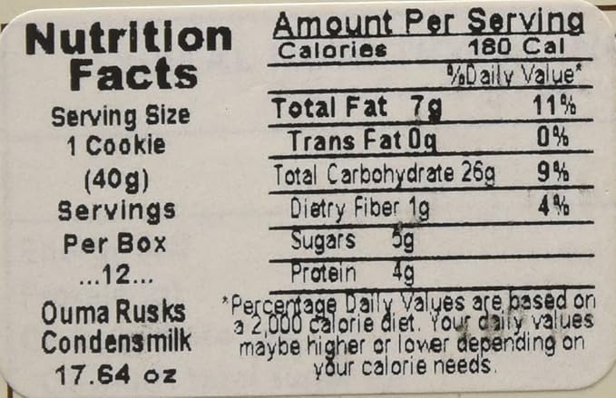 Ouma Condensed Milk Rusks (2 Pack)