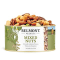 Belmont Peanuts Gourmet Sea-Salted Mixed Nuts 18 oz (1 Pack) – Cashews Almonds Pecans Filberts Pistachios – Only 7 Simple Ingredients No Preservatives – A Premium Salty Crunchy Snack