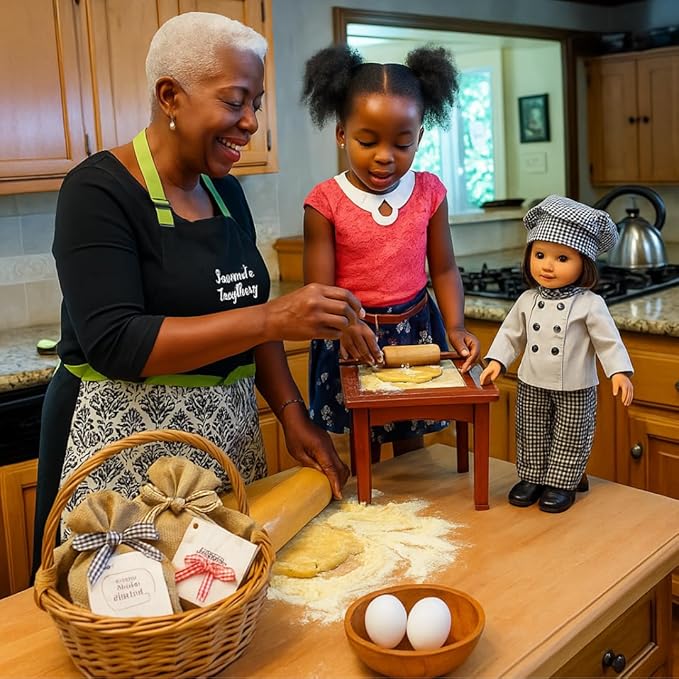 SET OF TWO - Officially Licensed Little House on the Prairie NEW Pantry Mixes Presents Harriet's Cinnamon Sugar Tea Cake Baking Mix. Easy Enough for Mommy and Me Baking!