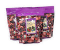 Organic Freeze Dried Berry Medley (A Blend of Organic Blueberries Strawberries and Raspberries) Net Wt. 1.2 Oz (34g) - Pack of 3