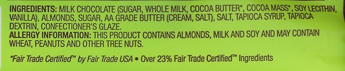 Marich Chocolate Toffee Almonds 2.3-Ounce (Pack of 12)