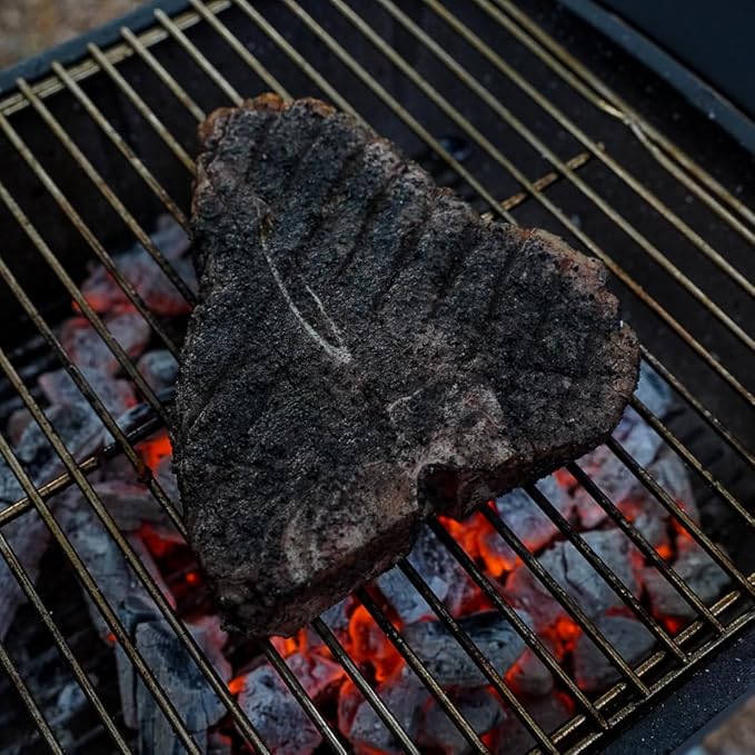 Hardcore Carnivore Black: Activated Charcoal Meat Seasoning Rub (58 oz Mega Pack) Texas-Made Blend for Steak Brisket Burgers BBQ Grilling and Smoking