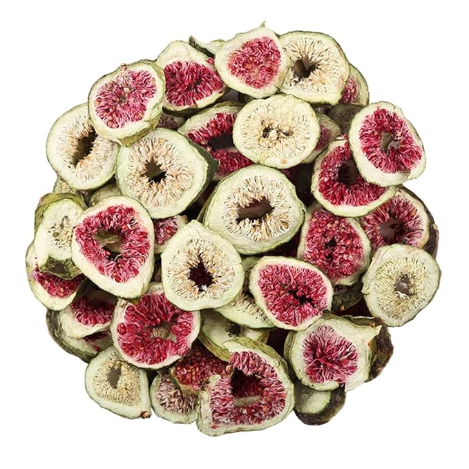 jweemax 500g Dried Fruit Slices Dehydrated Fruit Slices for Cocktails Garnish Home Decor Fruit Tea Fig-Slice