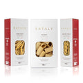 Eataly Sunday Sauce Box Pasta Bundle Pack- Antichi Fusilli Paccheri &amp Penne Rigate 3-500g (17 oz.) Boxes- 1 Each