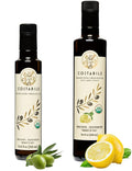 Lemon Olive Oil (16.9 Fl.Oz) and Medium Intensity Classic Blend (8.45 Fl. Oz.) - Great for salads finishing and baking - COSTABILE