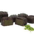 Philadelphia Candies Japanese Matcha Green Tea Meltaway Truffles Dark Chocolate 1 pound Gift Box