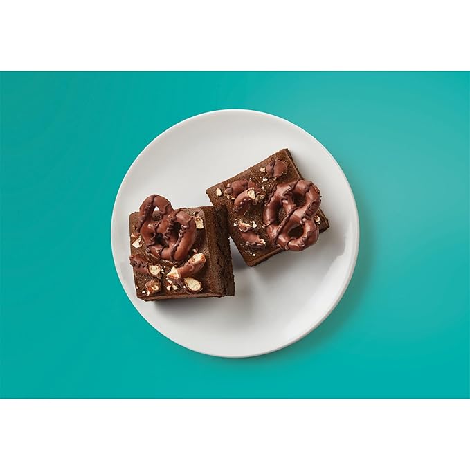 HERSHEY'S Milk and Dark Chocolate Covered Dipped Pretzels Bags 8.5 oz (6 Count)