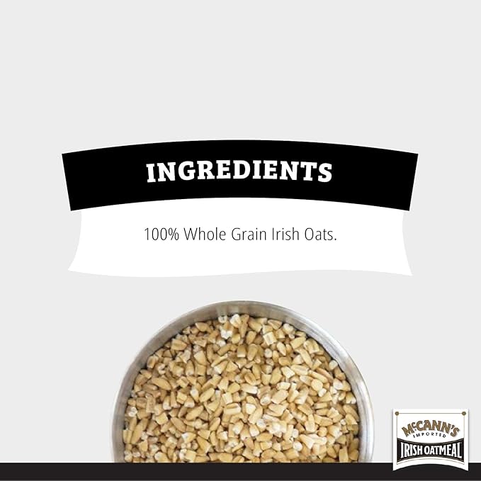 McCann's Irish Oatmeal Quick &amp Easy Steel Cut Oats 24 Ounce (Pack of 12)