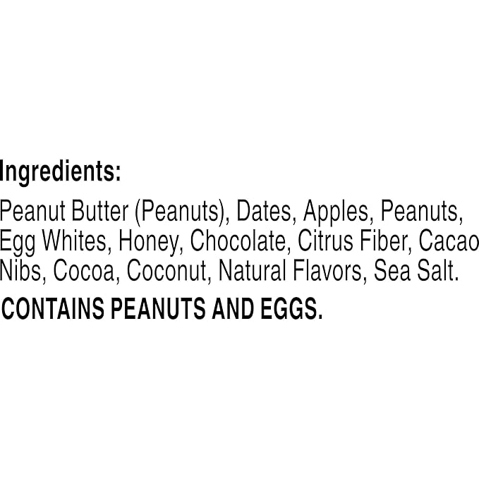 RXBAR Protein Energy Bites Gluten Free Protein Balls Dark Chocolate Peanut Butter 21.1oz Box (24 Bites)