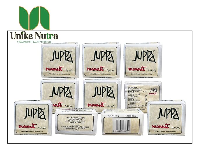 JUPPA (THE ORIGINAL) MANNITE BARS – Box of 40 – Made in Italy