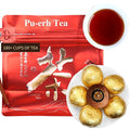 CHADUO Tangerine Peel Puerh Tea Xinhui Dahonggan Orange Peel Puer Xinhui Chenpi Pu'er Da Hong Gan Mandarin Orange Peel Puerh 7.05oz/200g Ripe Pu-erh Rich Citrus Aroma And Aged Pu'er Fragrance 大红柑 普洱茶