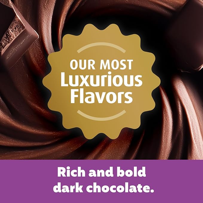 Premier Protein Shake INDULGENCE Decadent Dark Chocolate 30g Protein 170 Calories 3g Sugar 11.5 fl oz 12 Pack (Packaging May Vary)