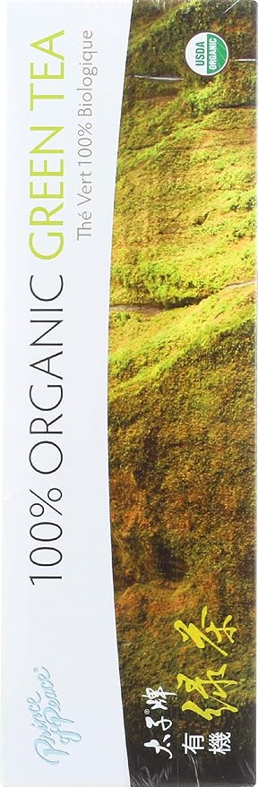Prince of Peace Organic Green Tea 100 Tea Bags - 2 pack